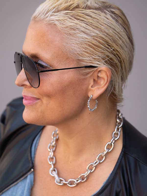 Silverglitter hoop webb 1