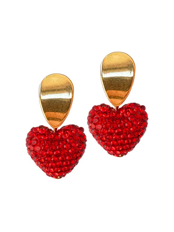 Sparkling Heart Örhänge