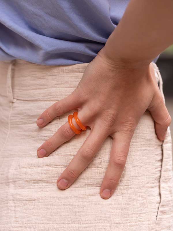 Color Ring Orange
